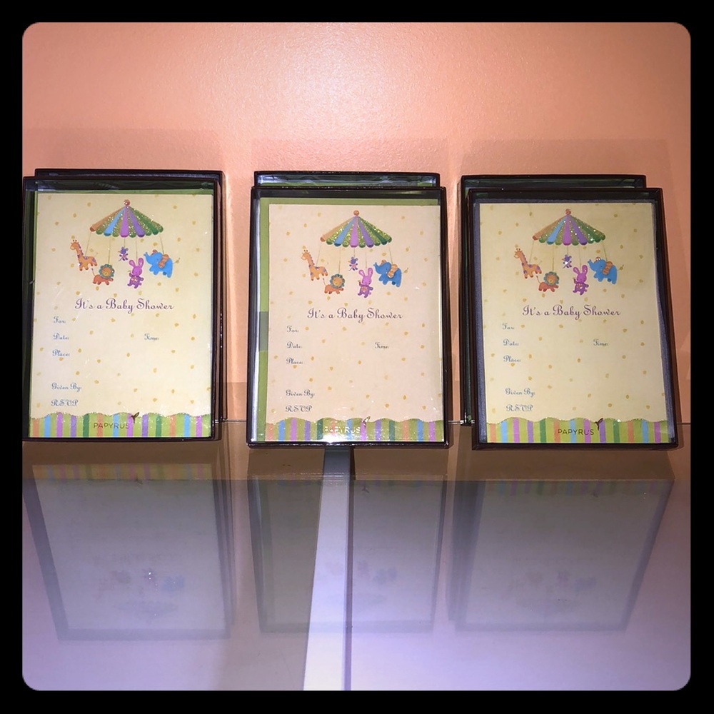 Papyrus Baby Shower Invitations